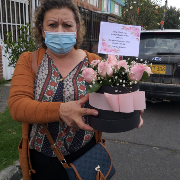 Arreglo de rosas  a Domicilio Bogotá – Tambor de Rosas