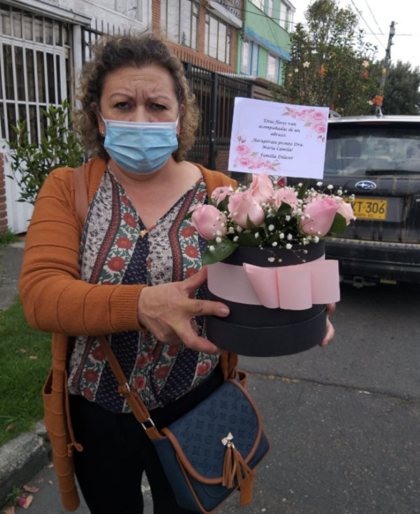 Arreglo de rosas  a Domicilio Bogotá - Tambor de Rosas - Imagen 3