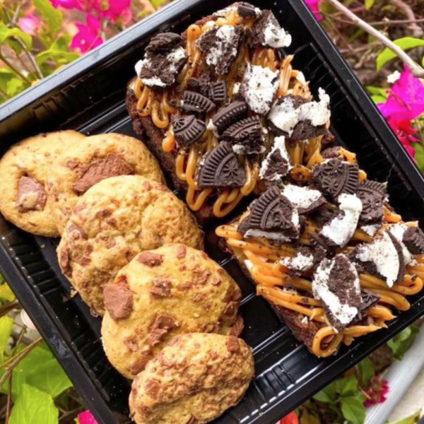 Caja de brownie y galletas Bogotá