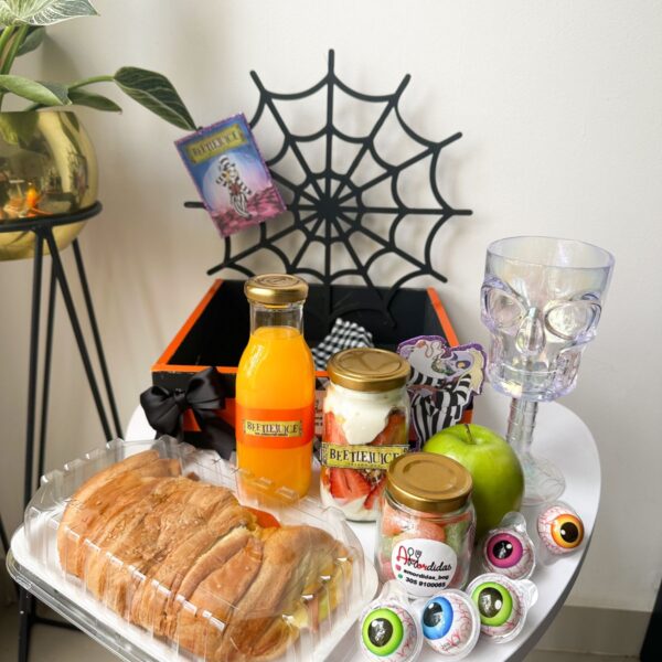 Desayuno Sorpresa Hallowen- beetlejuice